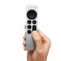 Apple Siri Remote 3rd Generation - Black Silver Remote Control for Ultimate Entertainment Experience